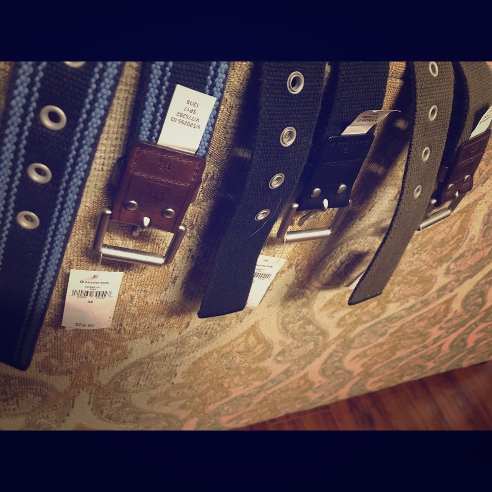 3 belts for 1 low price! Men’s Canvas size 44